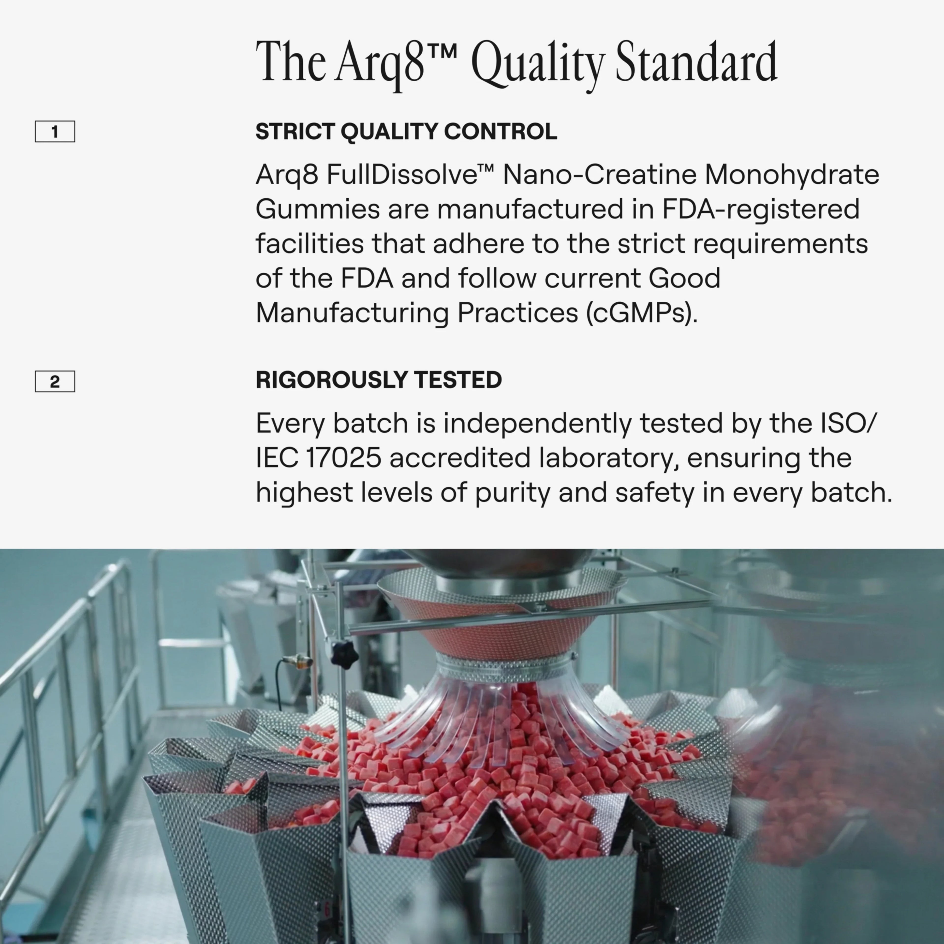 Arq8™ Creatine Monohydrate Gummies