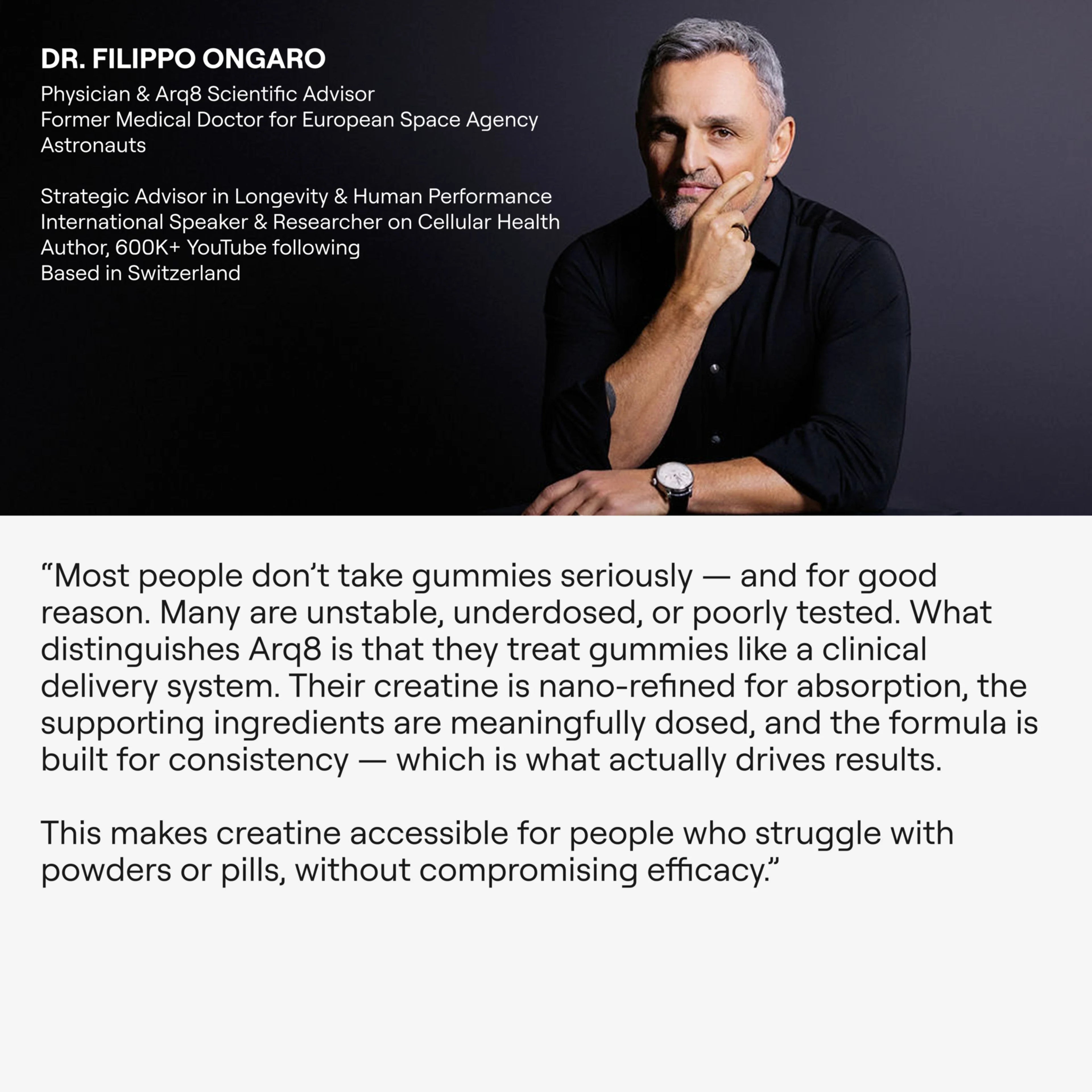 Arq8™ Creatine Monohydrate Gummies